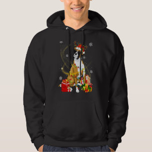 Sudadera Navidades de renos de perro de Boxer perros de pij