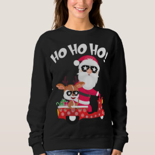 Sudadera Navidades de renos de Santa Cruz