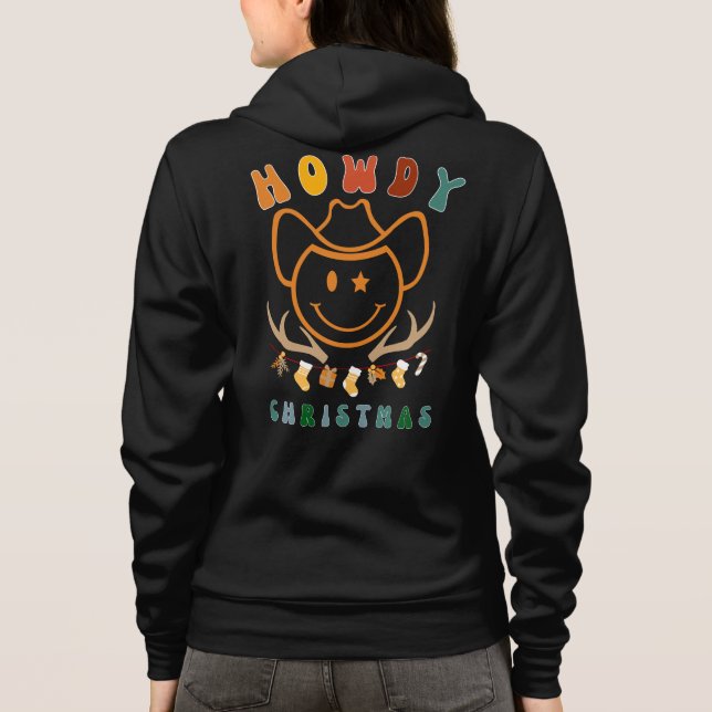 Sudadera Navidades de Retro Howdy (Reverso)
