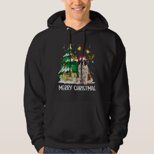 Sudadera Navidades de San Bernardo alumbran árbol Santa Xma