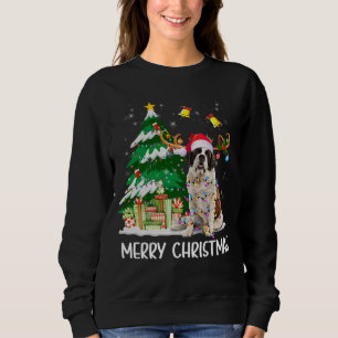 Sudadera Navidades de San Bernardo alumbran árbol Santa Xma