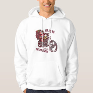 Sudadera Navidades de Santa Biker disfrazados para invitaci