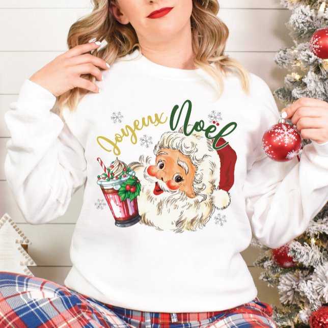 Sudadera Navidades de Santa Claus Retro Sweatshirt (Subido por el creador)