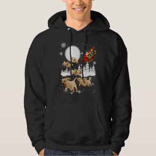 Sudadera Navidades de Santa Golden Retriever Labrador