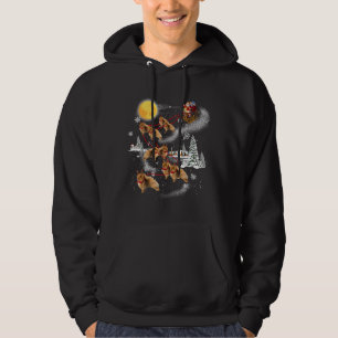 Sudadera Navidades de Santa Riding Pajama Mamáes familiares