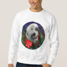 Sudadera Navidades de Sheepdog ingleses viejos regalos