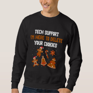 Sudadera Navidades de soporte técnico informatizan con el e