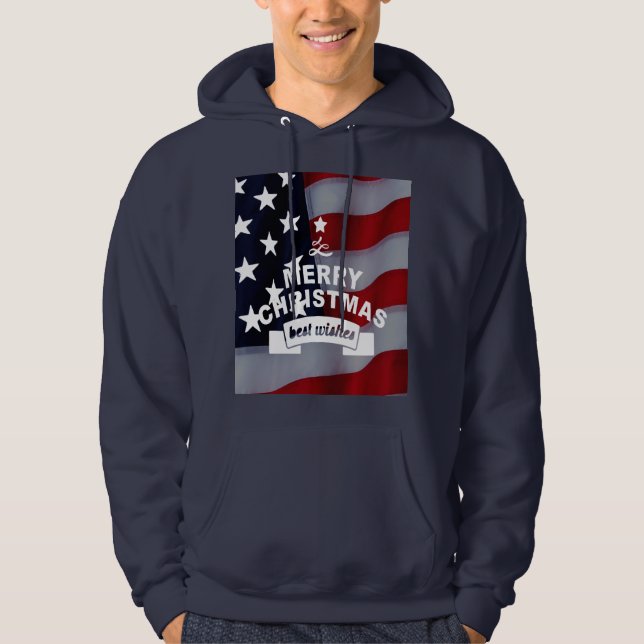 Sudadera Navidades de Star-Spangled: Celebrando la temporad (Anverso)