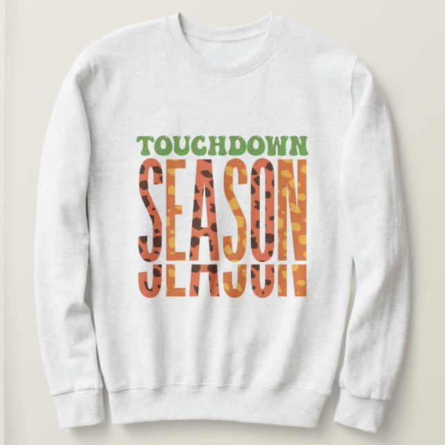 Sudadera Navidades de temporada de Touchdown (Anverso del diseño)