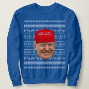 Sudadera NAVIDADES de TRUMP MAGA