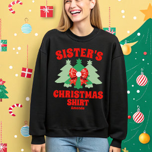 Sudadera Navidades de una hermana personalizada