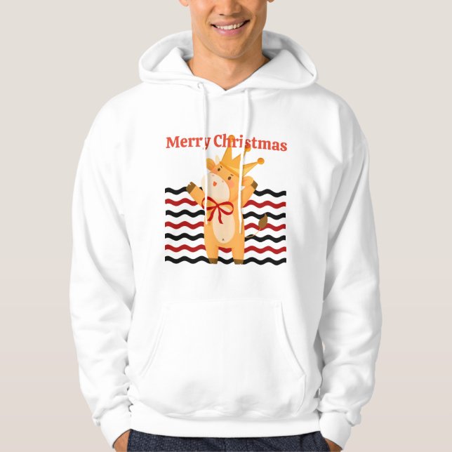 Sudadera Navidades De Vacas Festivas, Bonito Y Elegante (Anverso)