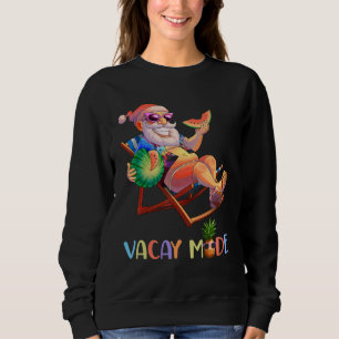 Sudadera Navidades De Vacay Mode Santa Claus En Julio En Ha