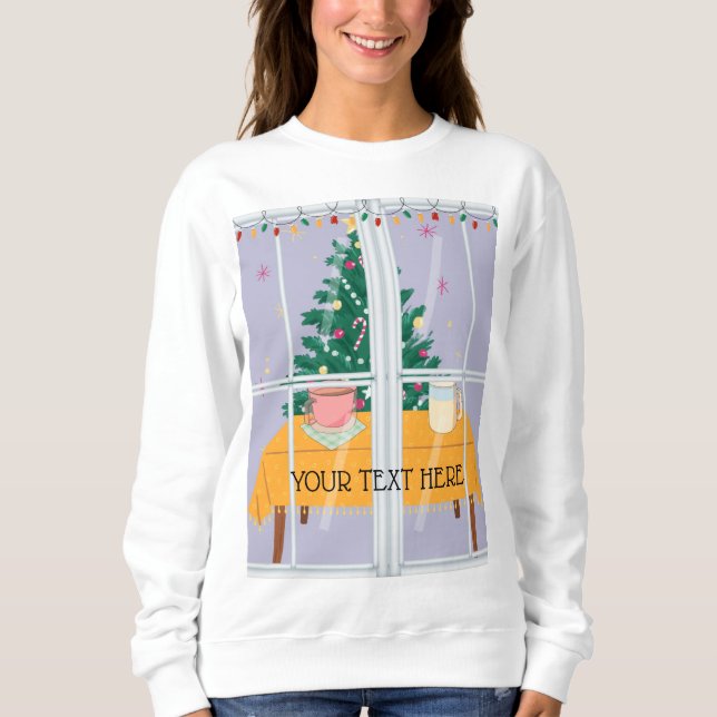 SUDADERA NAVIDADES DE VENTANA (Anverso)