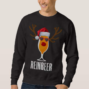 Sudadera Navidades de Vidrio de Cerveza Gorra de Reinbeer S