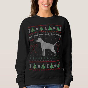 Sudadera Navidades de Weimaraner Sueño Perro Gracioso