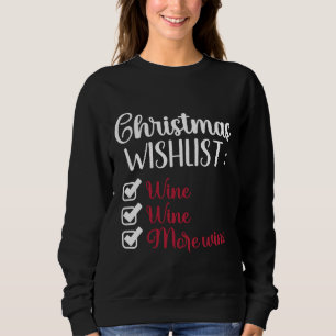 Sudadera Navidades De Wine Wine More Wine S Chris