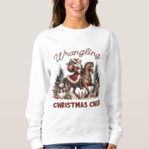Navidades de Wrangling Cheer Sweatshirt