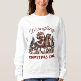 Sudadera Navidades de Wrangling Cheer Sweatshirt