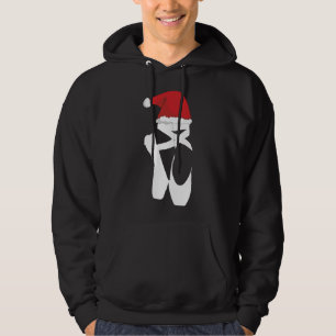 Sudadera Navidades del ballet Pointe Shoe Santa Hat