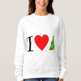 Sudadera Navidades del corazón / Amo a Navidades