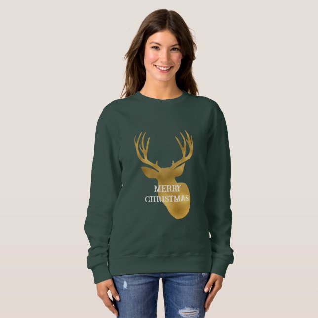 Sudadera Navidades del Deer de Oro (Anverso completo)