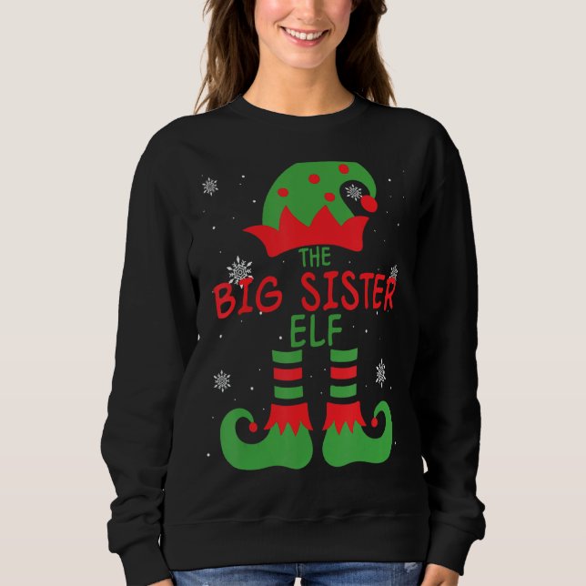 Sudadera Navidades del grupo de coincidencia de hermanas ma (Anverso)