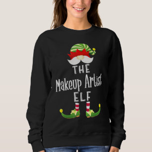 Sudadera Navidades del grupo Makeup Artist Elf Pajama Fiest