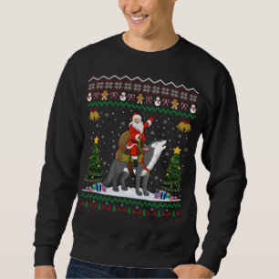 Sudadera Navidades del lobo en la navidad del feo lobo