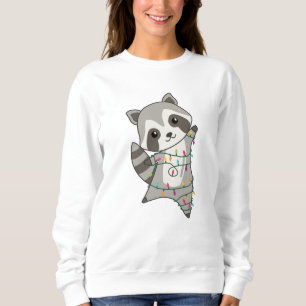Sudadera Navidades del mapache Nieve Raccoons de invierno