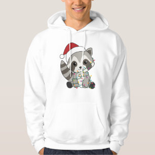 Sudadera Navidades del mapache Nieve Raccoons de invierno