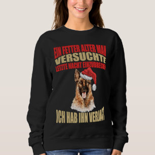 Sudadera Navidades del Pastor Alemán Santa Claus