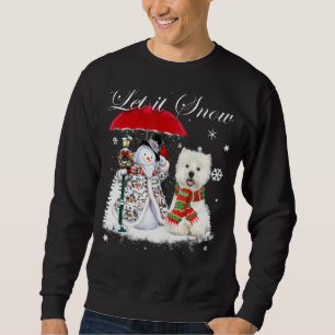 Sudadera Navidades del perro de Santa Westie Nova Pajama