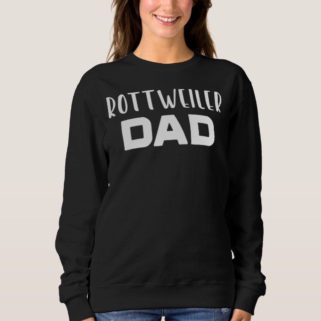 Sudadera Navidades del Rottweiler Dad Dog Lover (Anverso)
