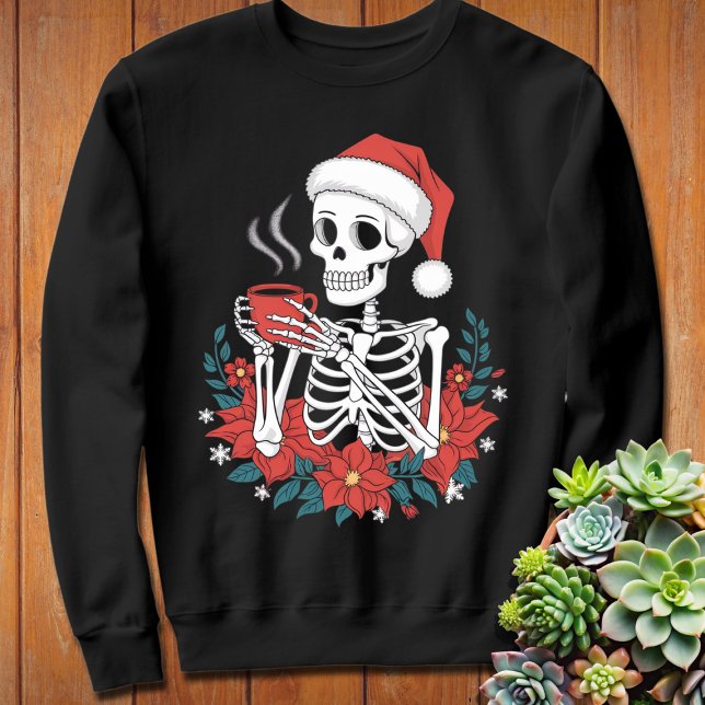 Sudadera Navidades del Skeleton muertos Navidades sarcástic (Subido por el creador)