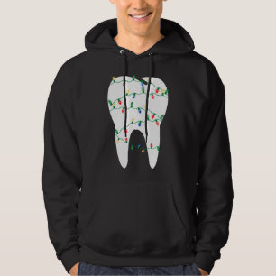 Sudadera Navidades Dentista Dental en las luces de Navidade