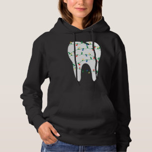 Sudadera Navidades Dentista Dental en las luces de Navidade