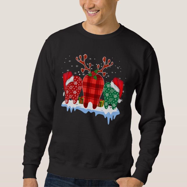 Sudadera Navidades Dentistas Gorra Pajamas Teeth Reindeer R (Anverso)