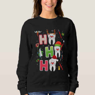 Sudadera Navidades dentistas Ho Ho Ho Ho Ho Ho Teeth Celebr
