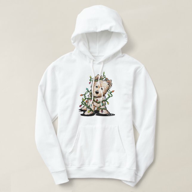 Sudadera Navidades desiluminados Terrier Hoodie (Diseño del anverso)