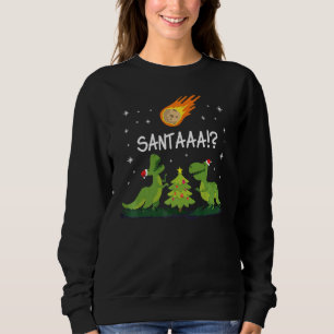 Sudadera Navidades Dinosaur Meteor Santa Dino