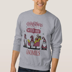 Sudadera Navidades divertidos con mi Gnomie