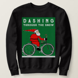 Sudadera Navidades divertidos de ciclismo