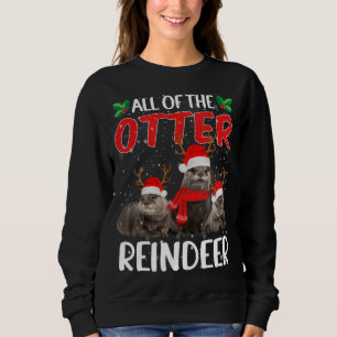 Sudadera Navidades divertidos de Santa Antler