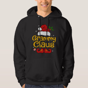 Sudadera Navidades divertidos de Santa Grammy Claus a la fa