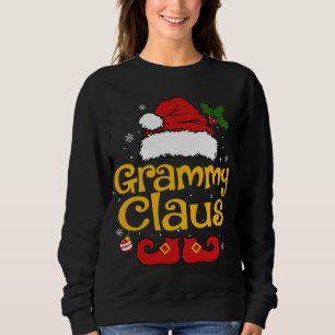 Sudadera Navidades divertidos de Santa Grammy Claus a la fa