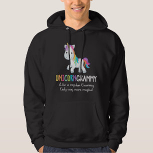 Sudadera Navidades divertidos de unicornio Grammy cute mági