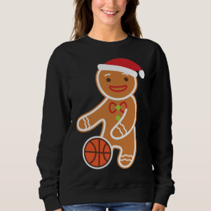 Sudadera Navidades divertidos del jugador de baloncesto Gin