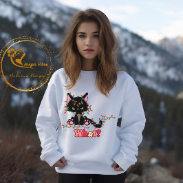 Sudadera Navidades divertidos gatitan qué