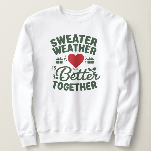 Sudadera Navidades divertidos Sweatshirt para adultos (Anverso del diseño)